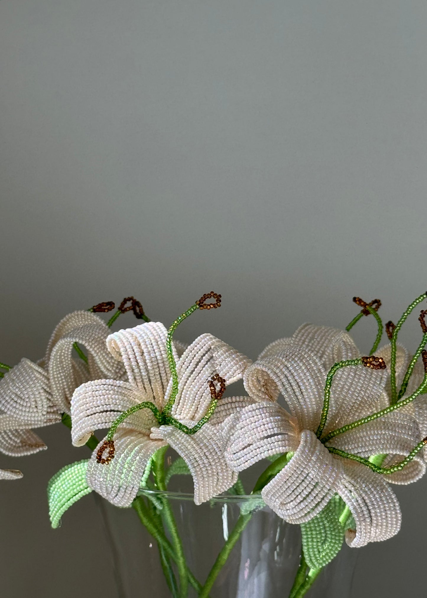 single lily stem
