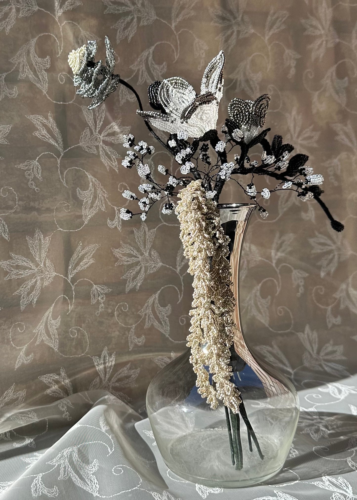 the metallic bouquet