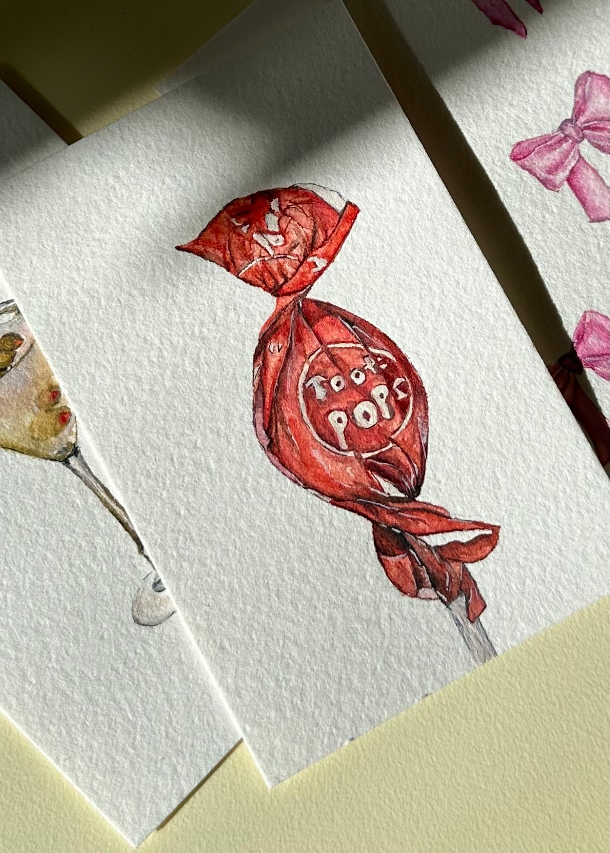 tootsie pop card