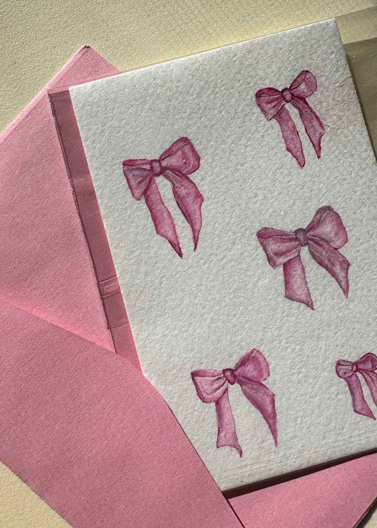 coquette core card