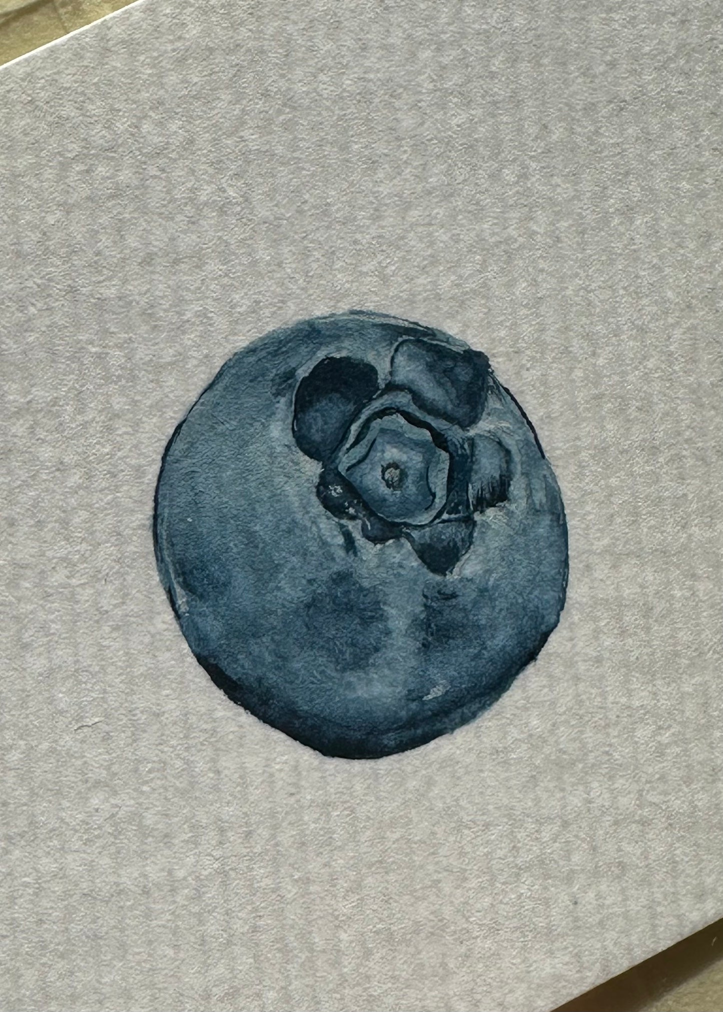 big blueberry card