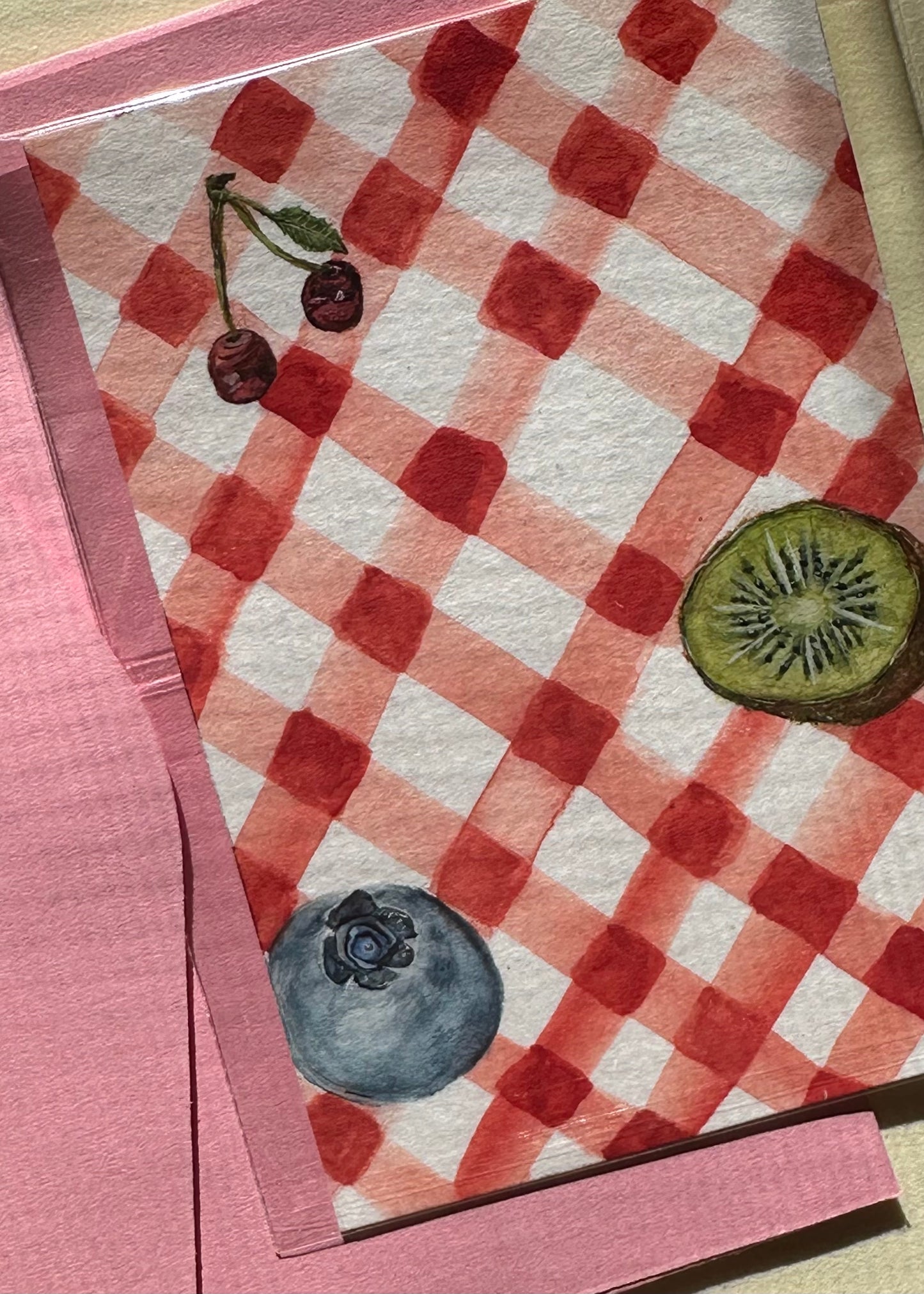 summer picnic card