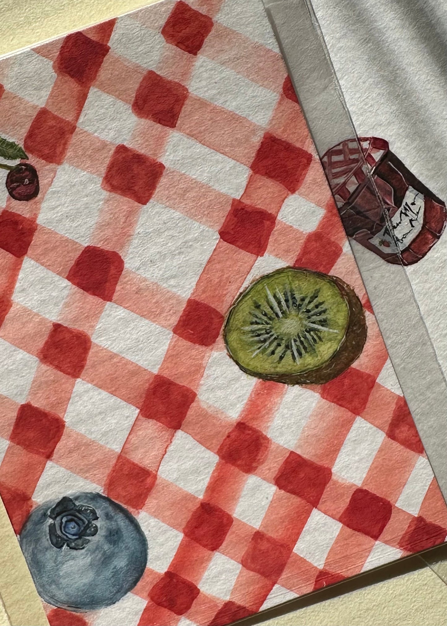summer picnic card