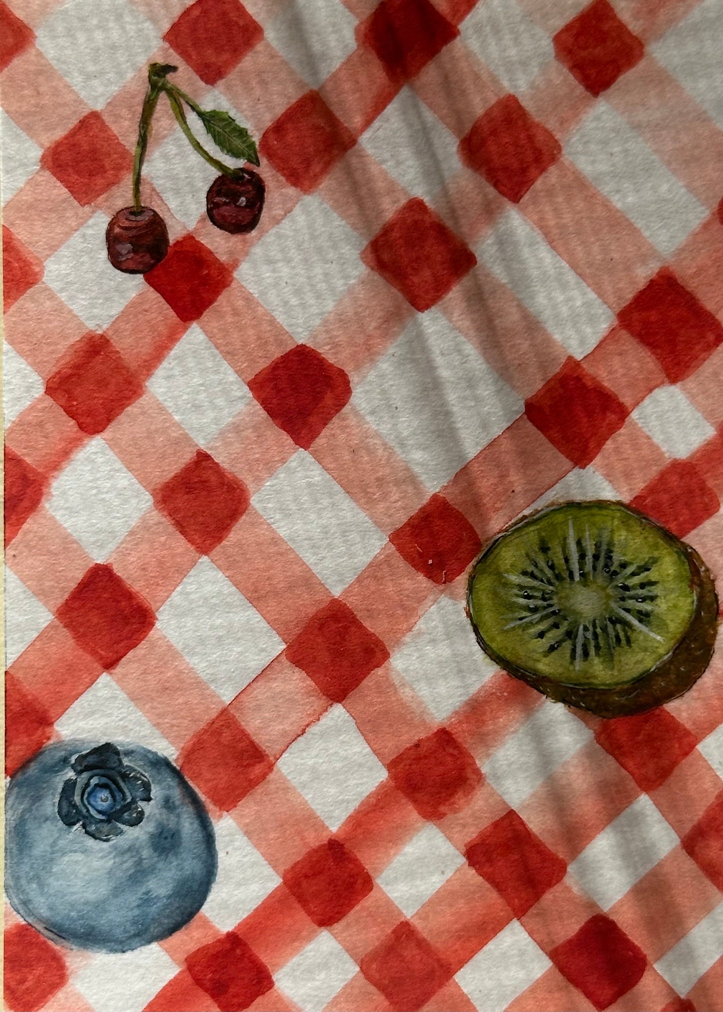 summer picnic card