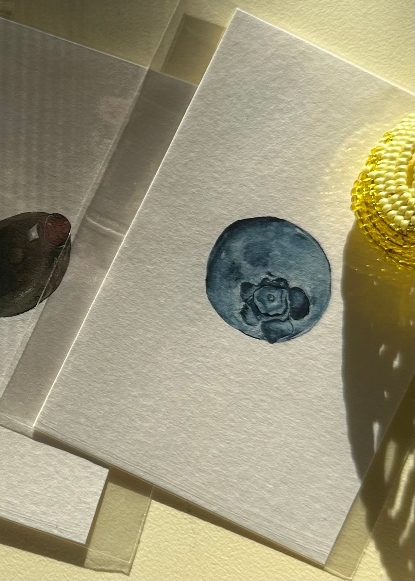 big blueberry card