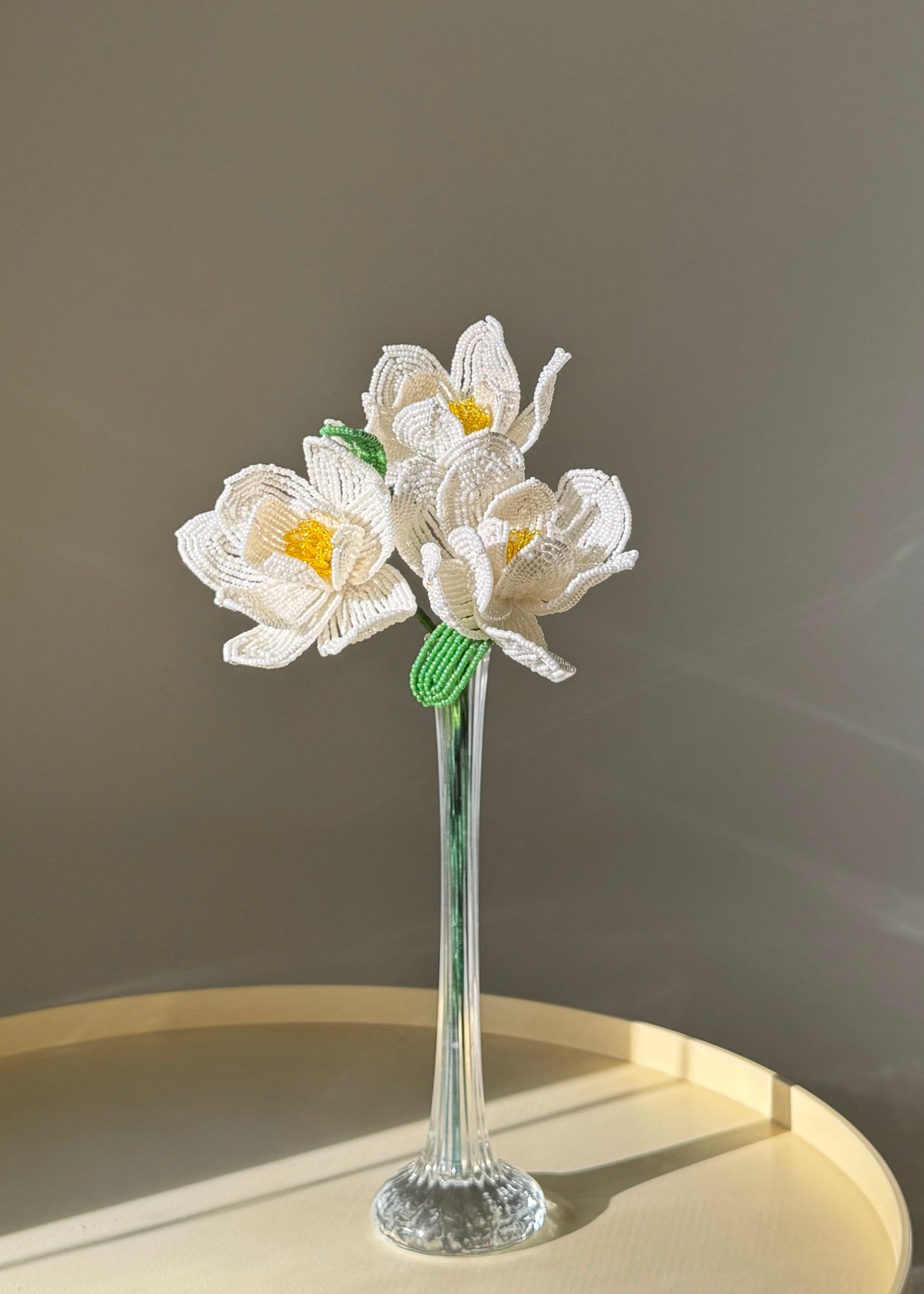 white Japanese peony trio