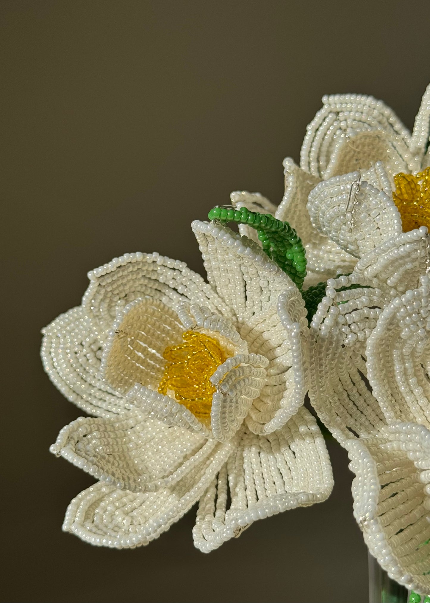 white Japanese peony trio