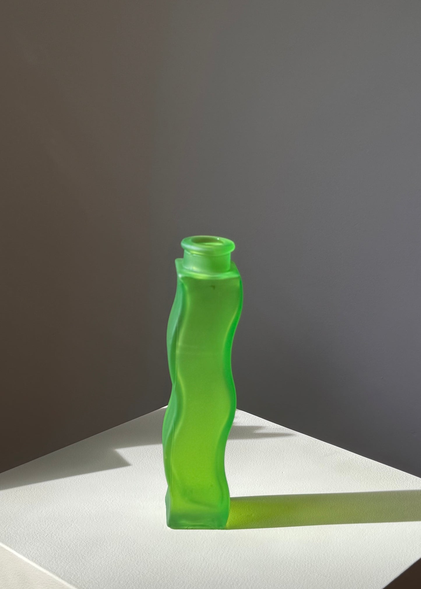 vintage green IKEA vase
