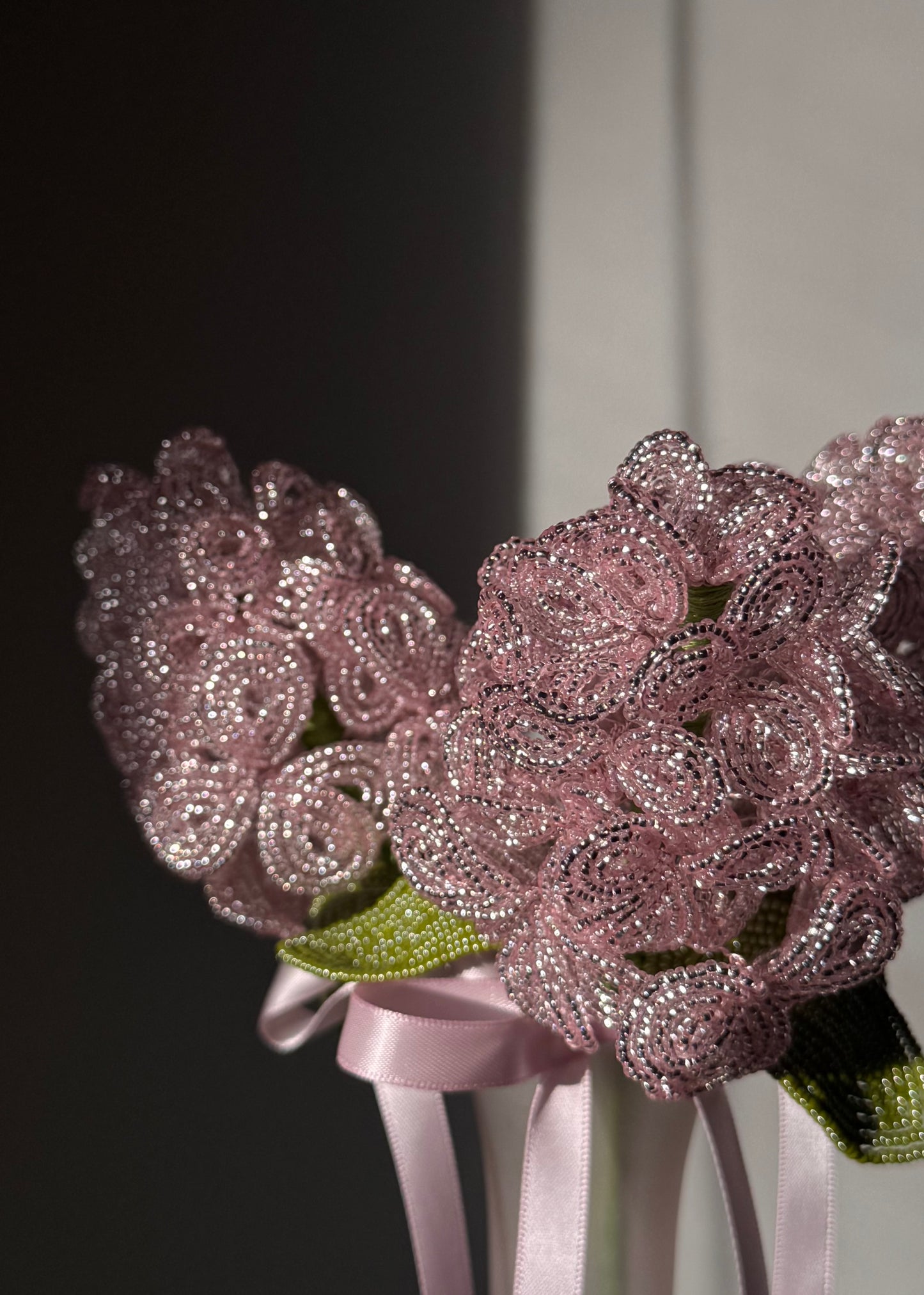 pink hydrangea trio