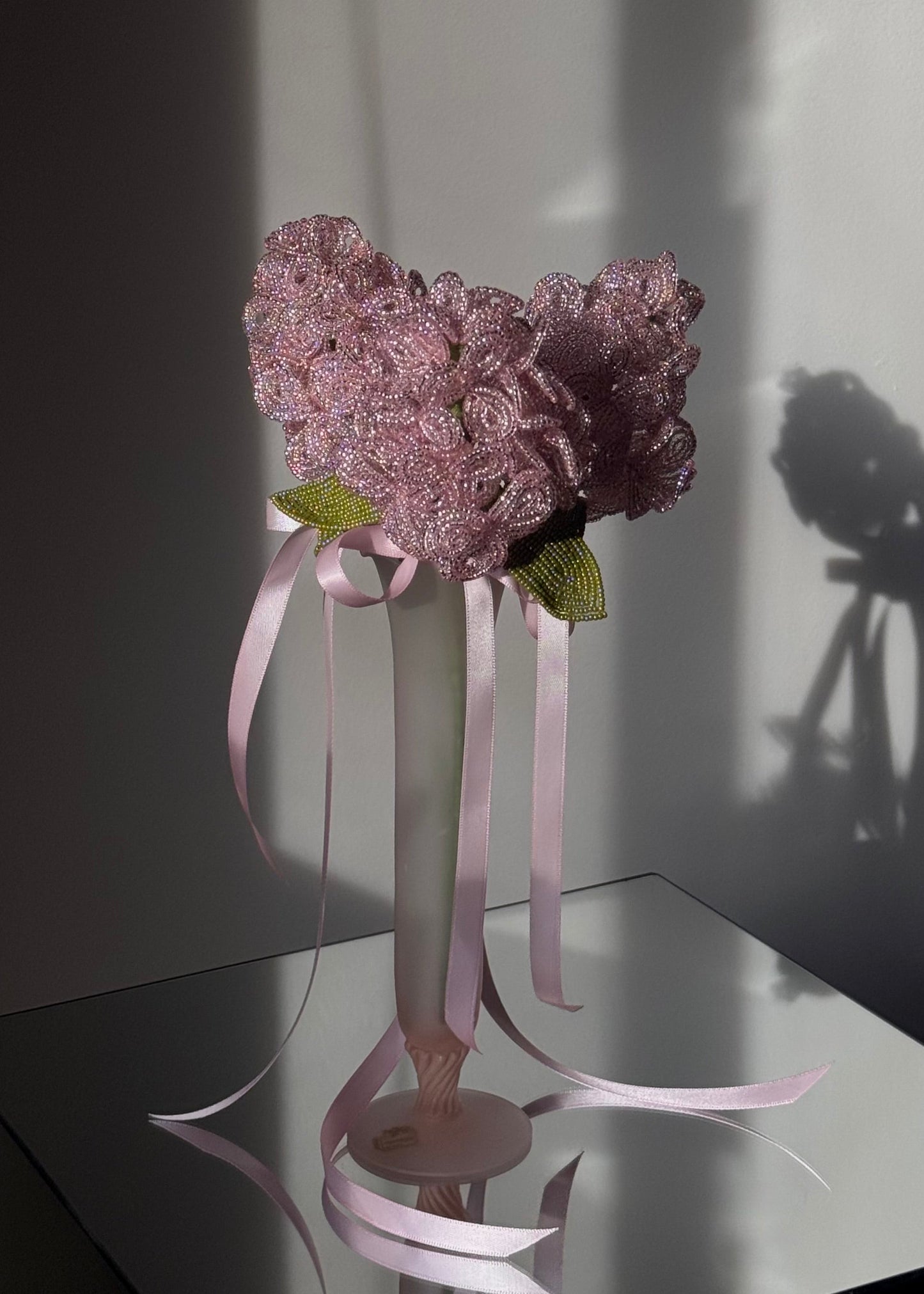 pink hydrangea trio