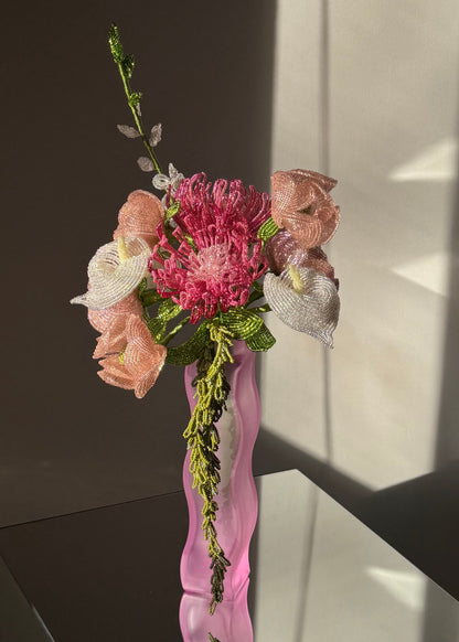 pink chrysanthemum bouquet