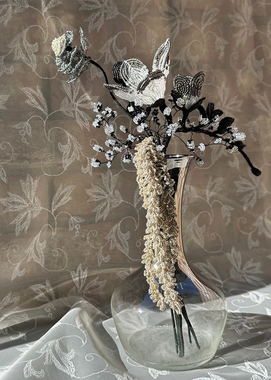 the metallic bouquet