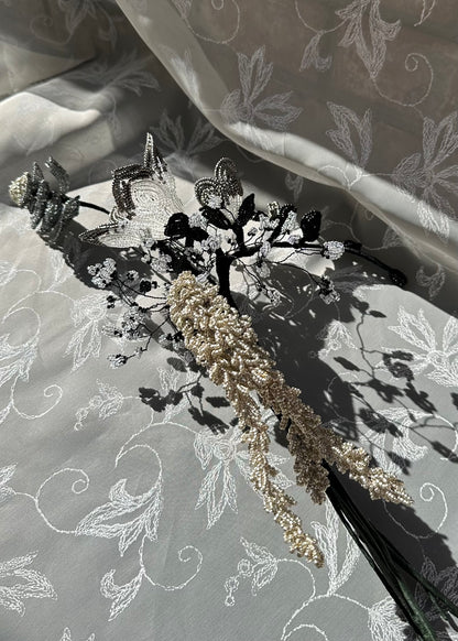 the metallic bouquet