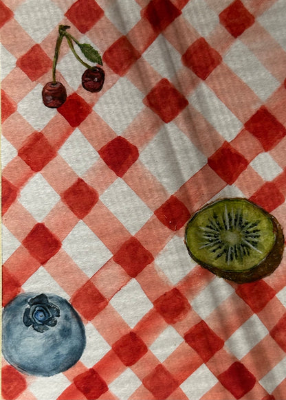 summer picnic card