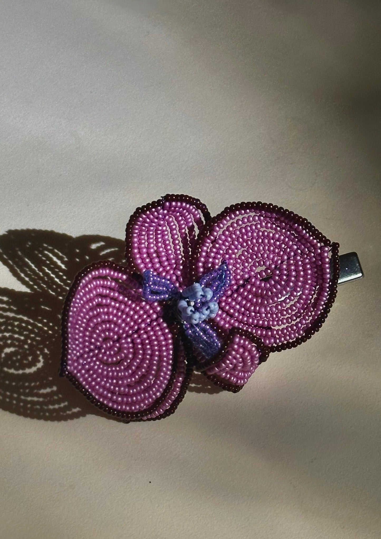 large orchid clip
