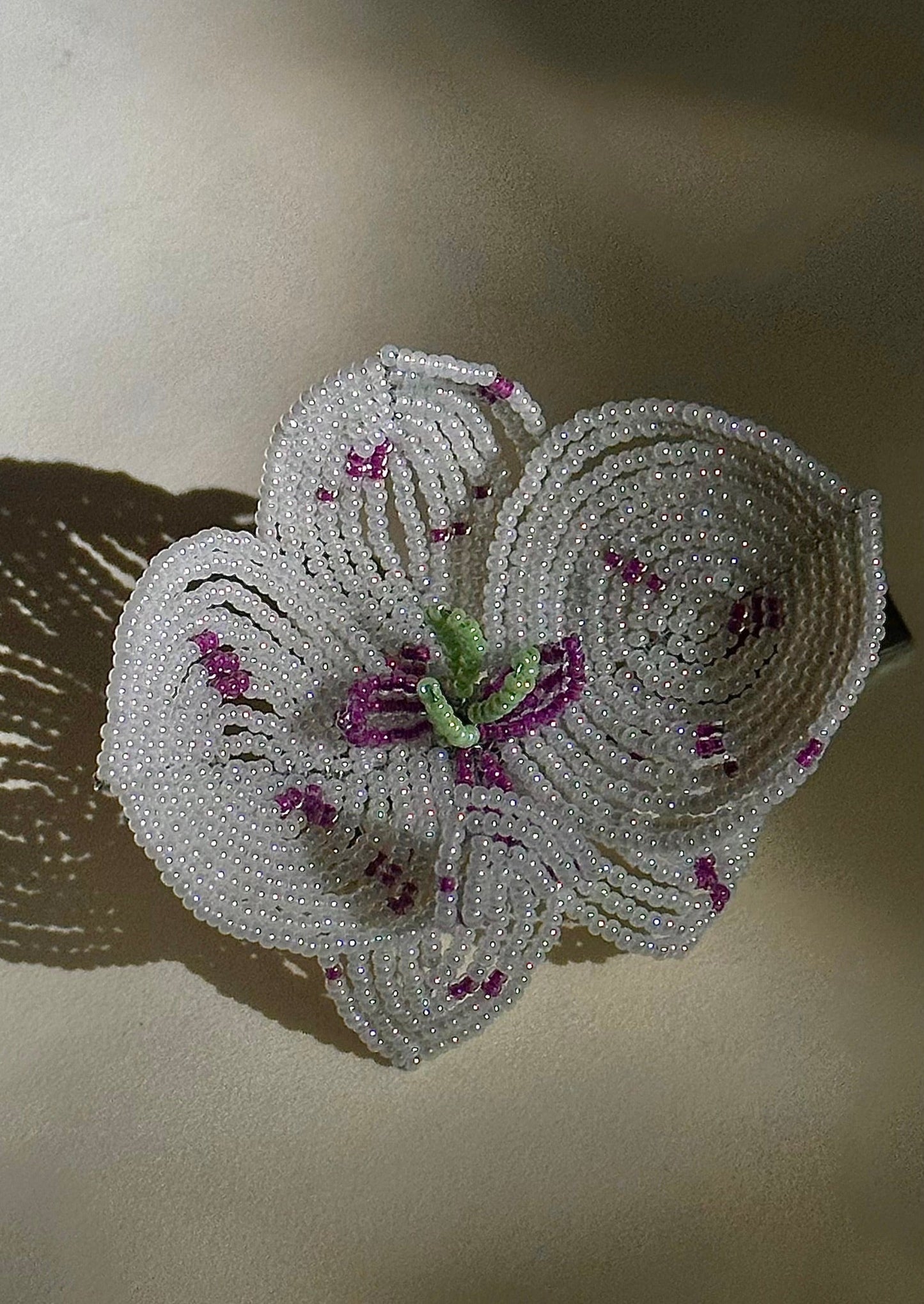 large orchid clip