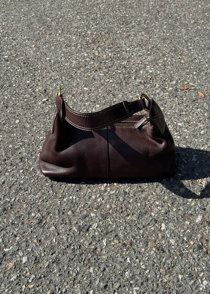 brown shoulder bag