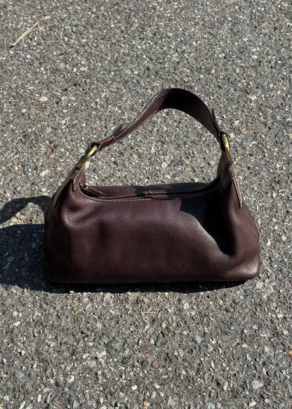 brown shoulder bag