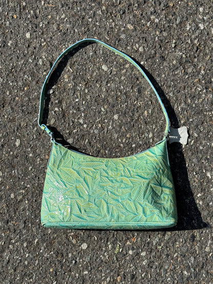 abstract turquoise bag
