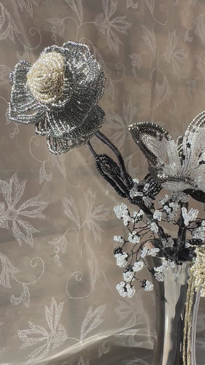 the metallic bouquet