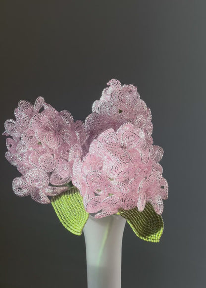 pink hydrangea trio