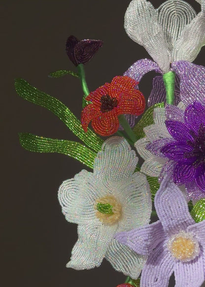 wild iris bouquet