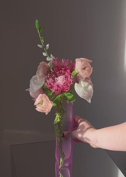 pink chrysanthemum bouquet