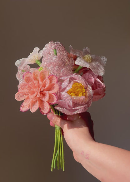 spring garden bouquet