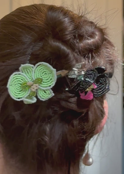 mini orchid clip